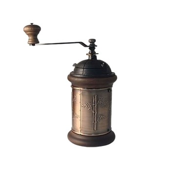 現貨手搖磨豆機 咖啡磨豆機 竹刻磨豆機 手動磨豆機 研磨機 磨粉器 咖啡豆研磨 興雲網購