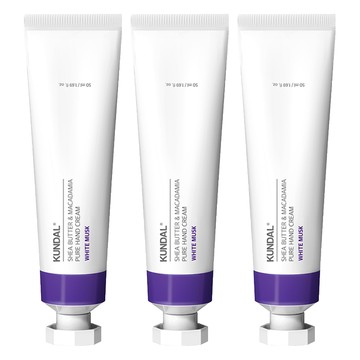 KUNDAL 昆黛爾 護手霜 白麝香  50ml  3件