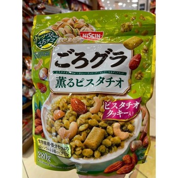 日本日清 NISSIN ごろグラ 贅沢堅果穀物麥片 薫るピスタチオ 開心果風味