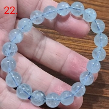 海藍寶 手鍊 手環 手珠 9mm 天然 ❤水晶玉石特賣#R032-8