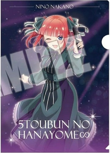 中野二乃(SPECIAL STAGE)五等分的新娘?AU-COOP?出市(2024)A4 Blind Clear File?出市二乃