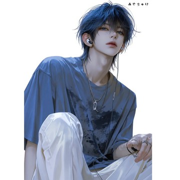 【8 月新品】07-137-0116 人物貼紙 簡約夏日男孩