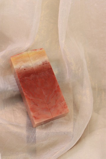 【日好手工刻印・情人結婚對章】巴林石 A250638