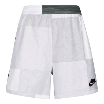 Men's Nike Splicing Colorblock Sports Straight Shorts Gray