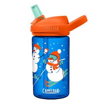 CAMELBAK eddy+ 兒童吸管運動水瓶 400ml  雪人雪橇  1個
