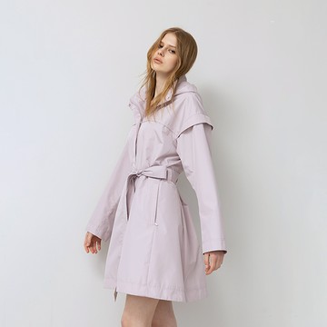 INC/REPURPOSE 防水透濕風衣外套(3色) - 粉色-S