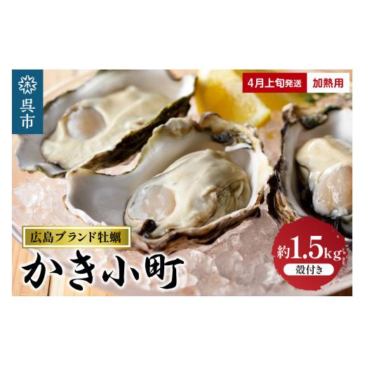 ふるさと納税 広島県 呉市 丸十水産 広島ブランド牡蠣 殻付き かき小町 約1.5kg  (8〜10個) 加熱用