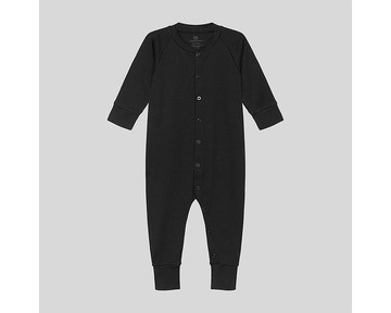 The Sleepy Collection - 寶寶連身匹馬棉家居服/睡衣 - Black