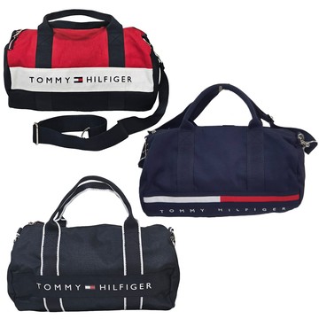 Tommy Hilfiger 中號波士頓包撞色手提斜背兩用/行李袋