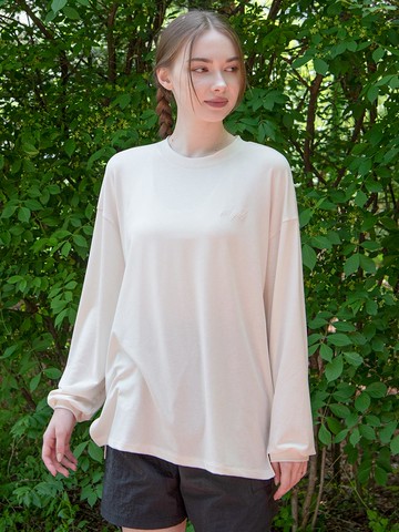 Backan All Day Long Sleeve Oversized Fit Cover-Up