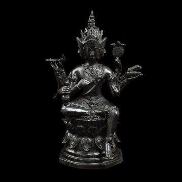 龍波帕大師.瓦賴寺2561供奉型四面佛(大型-高31公分)