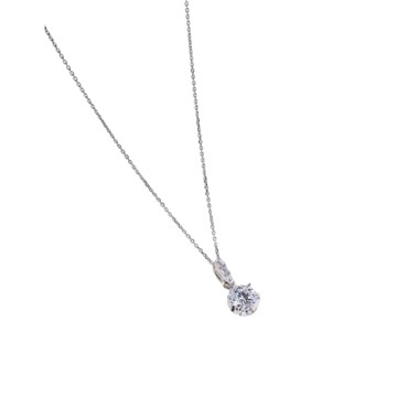 【Lechatelet】鉑金7分真鑽項鍊(DM商品)