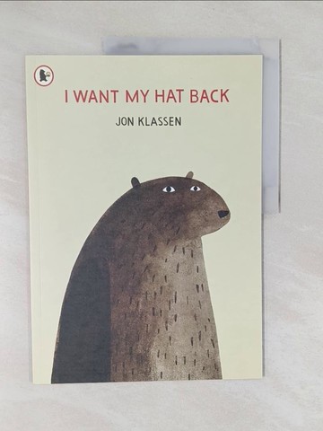 【書寶二手書T1／少年童書_Y7E】I Want My Hat Back_Jon Klassen