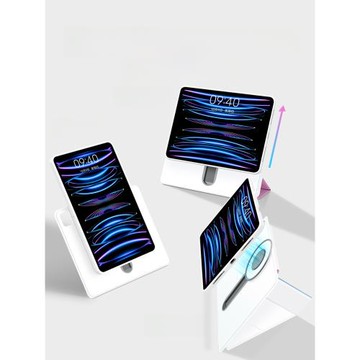 ifacemall滑軌iPad保護殼2024款iPadpro保護套11寸適用5蘋果air6平板4帶筆槽12.9磁吸13拆分10代十9/8防彎摔7