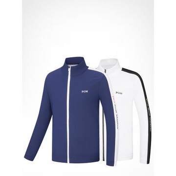 PGM兒童高爾夫服裝外套男童防風保暖運動上衣光發熱內里時尚百搭