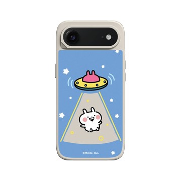 iPhone Air SolidX 貝殼灰 - Usagyuuun 小突兔 - 一起去快樂星球