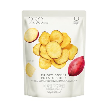 Delight project Crispy Sweet Potato Chips 50g