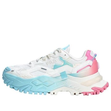 (WMNS) FILA FUSION Bianco TECNO-PIUMAX Sneakers 'White Blue Pink'