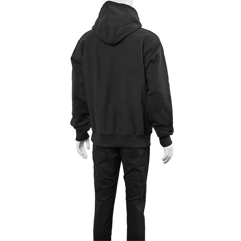 STUSSY パーカー シャネルロゴ SS-LINK HOODIE 裏起毛 1924825-BLACK