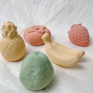 【台灣好好吃】水果系列 擴香石 鳳梨 橘子 香蕉 芭樂 柿子 草莓