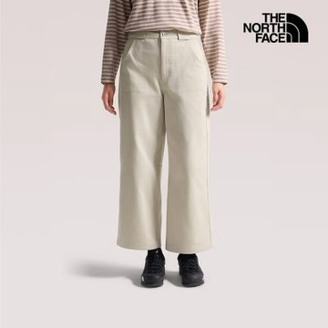 【The North Face 官方旗艦】北面女款棕色舒適休閒長褲｜8KFKN7J