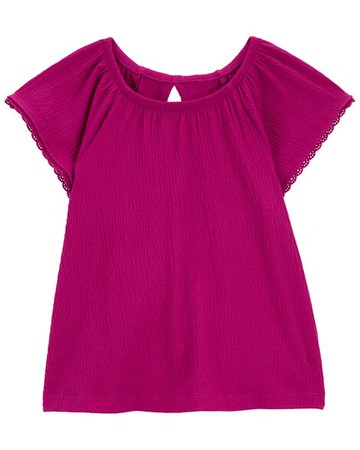 Kid Crinkle Jersey Top