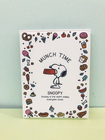 【震撼精品百貨】史奴比Peanuts Snoopy ~SNOOPY 化妝鏡/三折鏡-午餐時間#04441