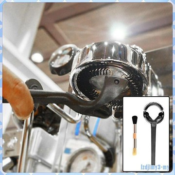 （咖啡用品與配件）[LzdjlmyabMY] 咖啡機清潔刷, 用於濃縮咖啡機配件