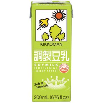 龜甲萬豆乳-調製豆乳(200ml) 豆奶 豆漿