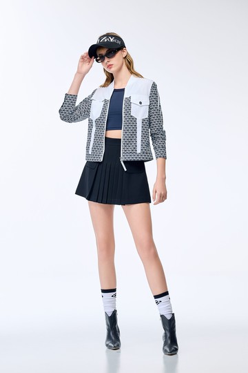 品牌標誌印花涼感外套