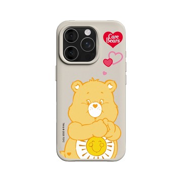 iPhone 16 Pro SolidX 貝殼灰 - Care Bears - Funshine Bear