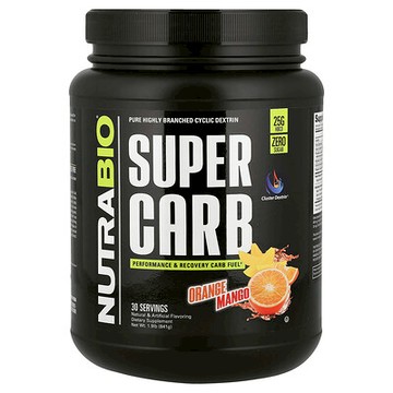 NutraBio, Super Carb,，柑橘芒果味，1.9 磅（841 克）
