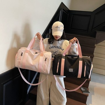 大容量旅行包女運動健身瑜伽乾溼分離短途出差游泳收納包袋 健身用品 瑜伽 行李袋 旅行袋 游泳袋子 行李包 行李袋 旅行包