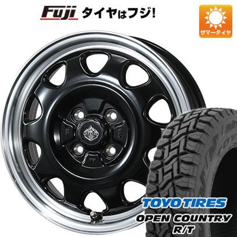 新品 軽自動車】軽トラ 軽バン 夏タイヤ ホイール4本セット 145/80R12 80/78N トーヨー オープンカントリー R/T RBL トピー  ランドフット SWZ 12インチ | LINEショッピング