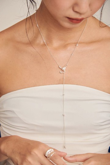 默日的岸 旋鉤長項鏈