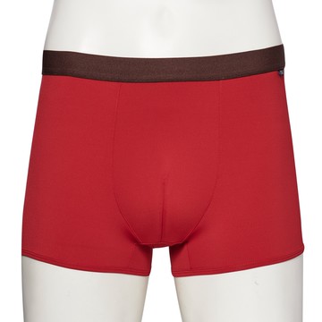 SOLIS 森林王子系列 M-XXL 素面 貼身 四角 男褲 (郁金紅)