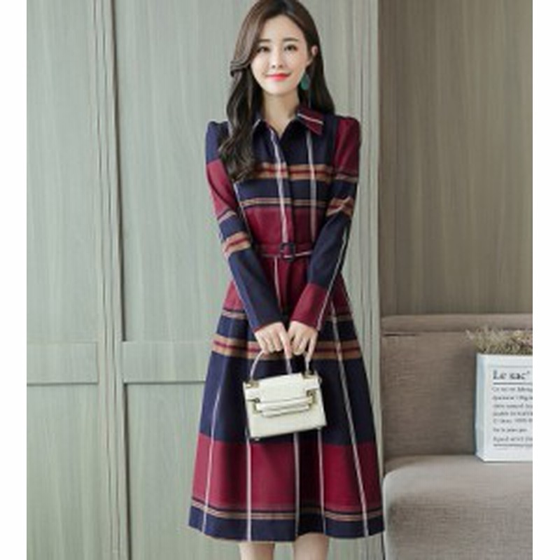 2色展開 エレガント きれいめ ワンピース ウエスト切り替え ワンピース 格子柄 チェック ワンピース フォーマル ワンピース 193 519 通販 Lineポイント最大1 0 Get Lineショッピング