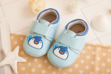 【NikoKids】羊皮+兩片膠底學步鞋 寶寶鞋(SG442)