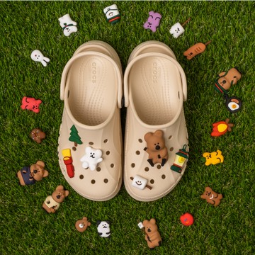 【MasCool】 Dinotaeng 鞋扣 洞洞鞋鞋扣 crocs 短尾鼠 鞋扣 韓國代購