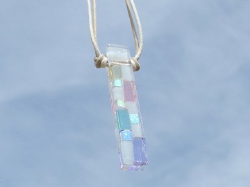 雪玻璃（Yuki [粉雪]）項鍊 [可更換為香薰吊墜] [定做]