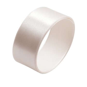 BR 50碼 25mm 緞帶  1個  象牙白  45m