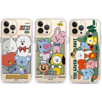 GARMMA 宇宙明星BT21 iPhone 13 Pro雙料保護殼