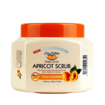 Eco Salon 杏桃磨砂去角質清潔霜 500g