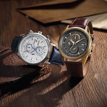 CITIZEN 星辰 GENTS 時尚電波計時錶-43mm(AT8263-10H)
