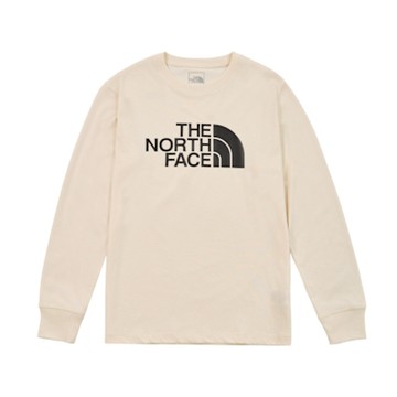 The North Face 長袖上衣 男 女 U CORE RLX HALF DOME LS TEE 米白 NF0A8D7RQLI