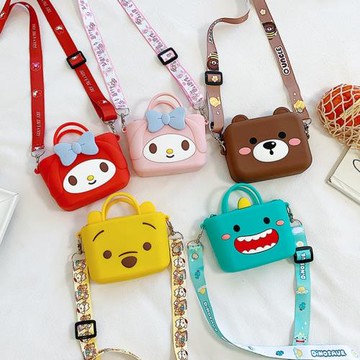 網紅迷你可愛卡通小包包新款百搭潮日系兒童手提單肩斜挎包零錢包