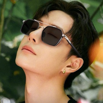 caroline 2021新款 男女同款 智能變色 復古眼鏡 智能變色眼鏡 73757