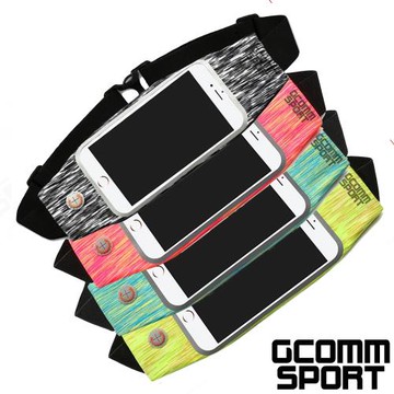 GCOMM SPORT 萊卡時尚雪花防汗水音樂腰包