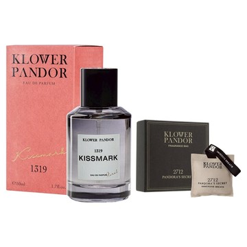 KLOWER PANDOR 台灣公司貨 輕香日常組 印記玫瑰香水 + 潘朵拉的秘密 空間香氛包  1套