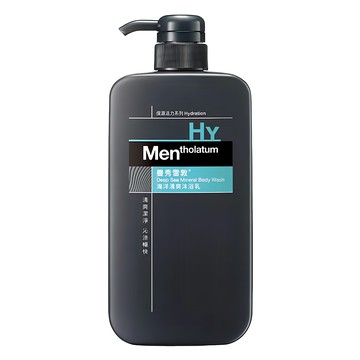 MENTHOLATUM 曼秀雷敦 男士海洋清爽沐浴乳 650ml  有效控油 清潔身體  1件